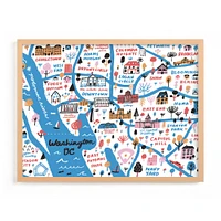 I Love DC Framed Wall Art by Minted for West Elm Kids |