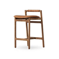 Caton Leather Bar & Counter Stool | West Elm