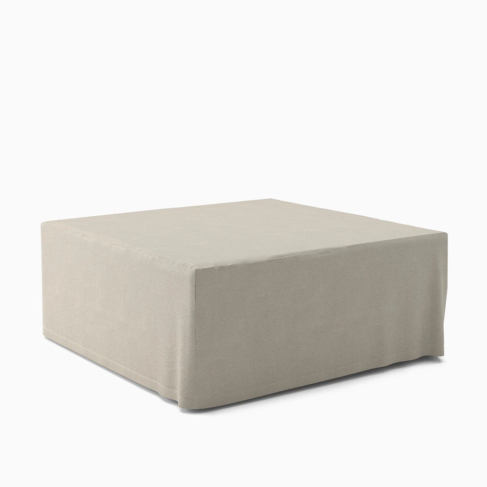 Volume Aluminum Outdoor Coffee Table Protective Cover | West Elm