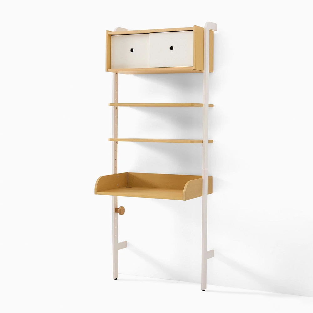 Build-Your-Own - Ziggy Wall Desk & Storage System | West Elm