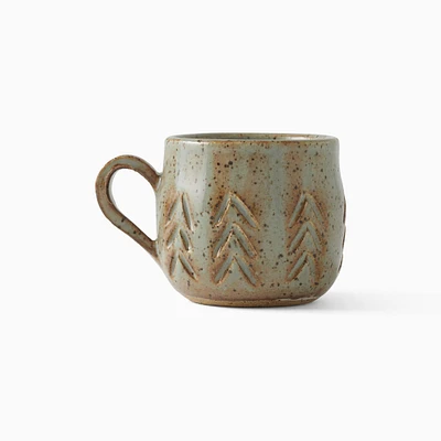 Camille at the Wheel Stoneware Mug | West Elm