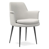 Finley Leather Dining Arm Chair | West Elm