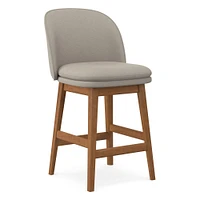 Wayne Swivel Armless Bar & Counter Stools | West Elm