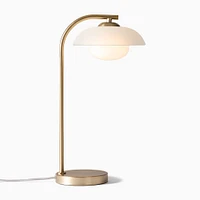 Bezel Table Lamp, 19in