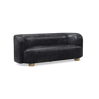 Laurent Leather Sofa (76"–96") | West Elm