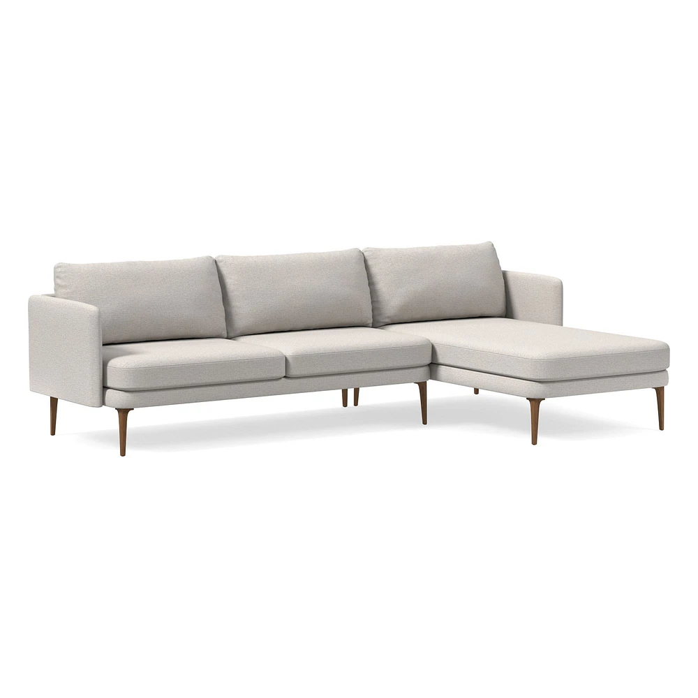 Auburn 2-Piece Chaise Sectional (107") | West Elm