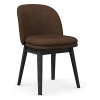 Wayne Leather Side Dining Chair | West Elm