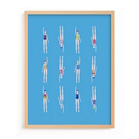 Nadadoras Framed Wall Art By Minted for West Elm Kids |