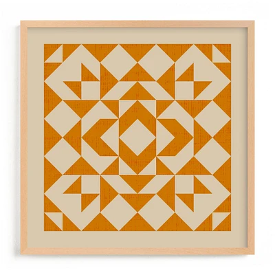 Limited Edition "Quilt" Framed Art by Minted for West Elm | West Elm