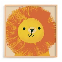 King of the Jungle Framed Wall Art by Minted for West Elm Kids |