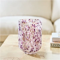 Mari Glass Hurricanes - Blush Spots | West Elm