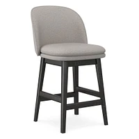 Wayne Swivel Armless Bar & Counter Stools | West Elm