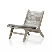 Julian Outdoor Rope Lounge Chair | West Elm