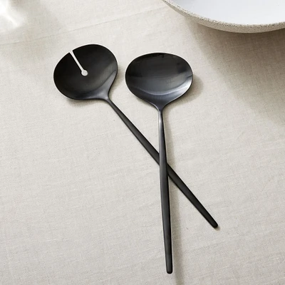 Sidney Stainless Steel Serving Utensils (Set of 2) | West Elm