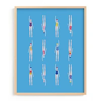 Nadadoras Framed Wall Art By Minted for West Elm Kids |