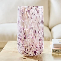 Mari Glass Hurricanes - Blush Spots | West Elm