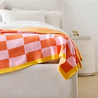 Peach River Knit Blanket