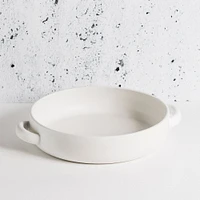 Gharyan Stoneware Large Serving Platter w/ Handles | West Elm