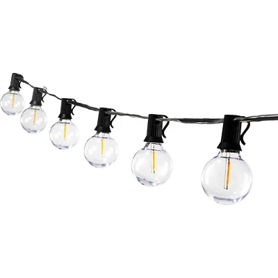 G-40 Bistro String Lights - Black