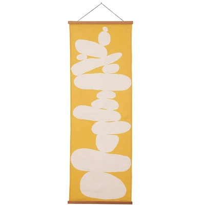 Claudia Pearson Linen Wall Hanging, Desert, Yellow, Medium