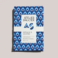 Atelier Saucier Fleur de Bleu Napkins (Set of 4) | West Elm