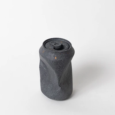 Soda Can Vase, White Terrazzo