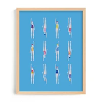 Nadadoras Framed Wall Art By Minted for West Elm Kids |