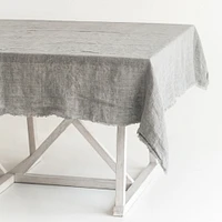 Creative Women Stone Washed Linen Tablecloth Collection | West Elm