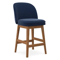 Wayne Swivel Armless Bar & Counter Stools | West Elm