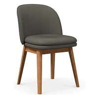 Wayne Leather Side Dining Chair | West Elm