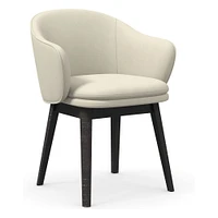 Wayne Leather Dining Arm Chair | West Elm