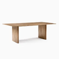 Extra Deep Anton Solid Wood Dining Table (86") | West Elm