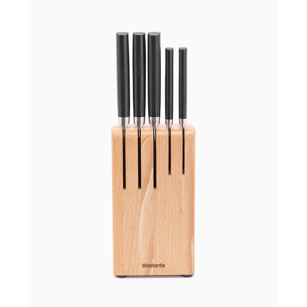 Brabantia Knife Block Sets, Dark Gray, Phase 3