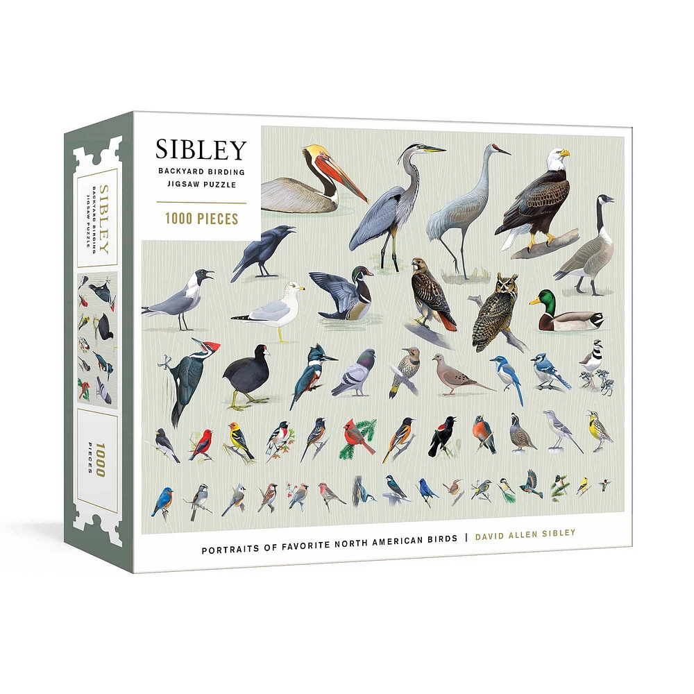 Sibley Backyard Birding Puzzle | West Elm