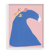 Surf's Up Framed Wall Art by Minted for West Elm Kids |