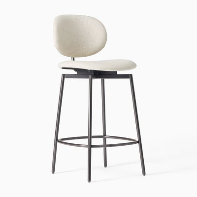 Chip & Dent: Flynn Counter Stool, Performance Chenille Tweed, Sand