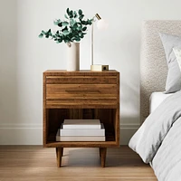 Alexa Reclaimed Wood Nightstand (22") | West Elm