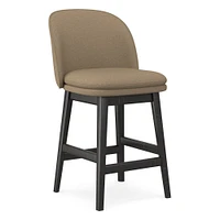 Wayne Swivel Armless Bar & Counter Stools | West Elm