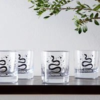 Counter Couture Snake Whiskey Glass | West Elm