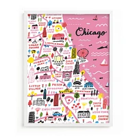 I Love Chicago Framed Wall Art by Minted for West Elm Kids |