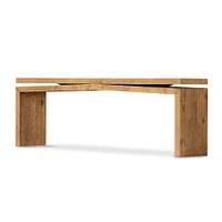 Emmerson® Reclaimed Wood Console Table (79" – 94") | West Elm