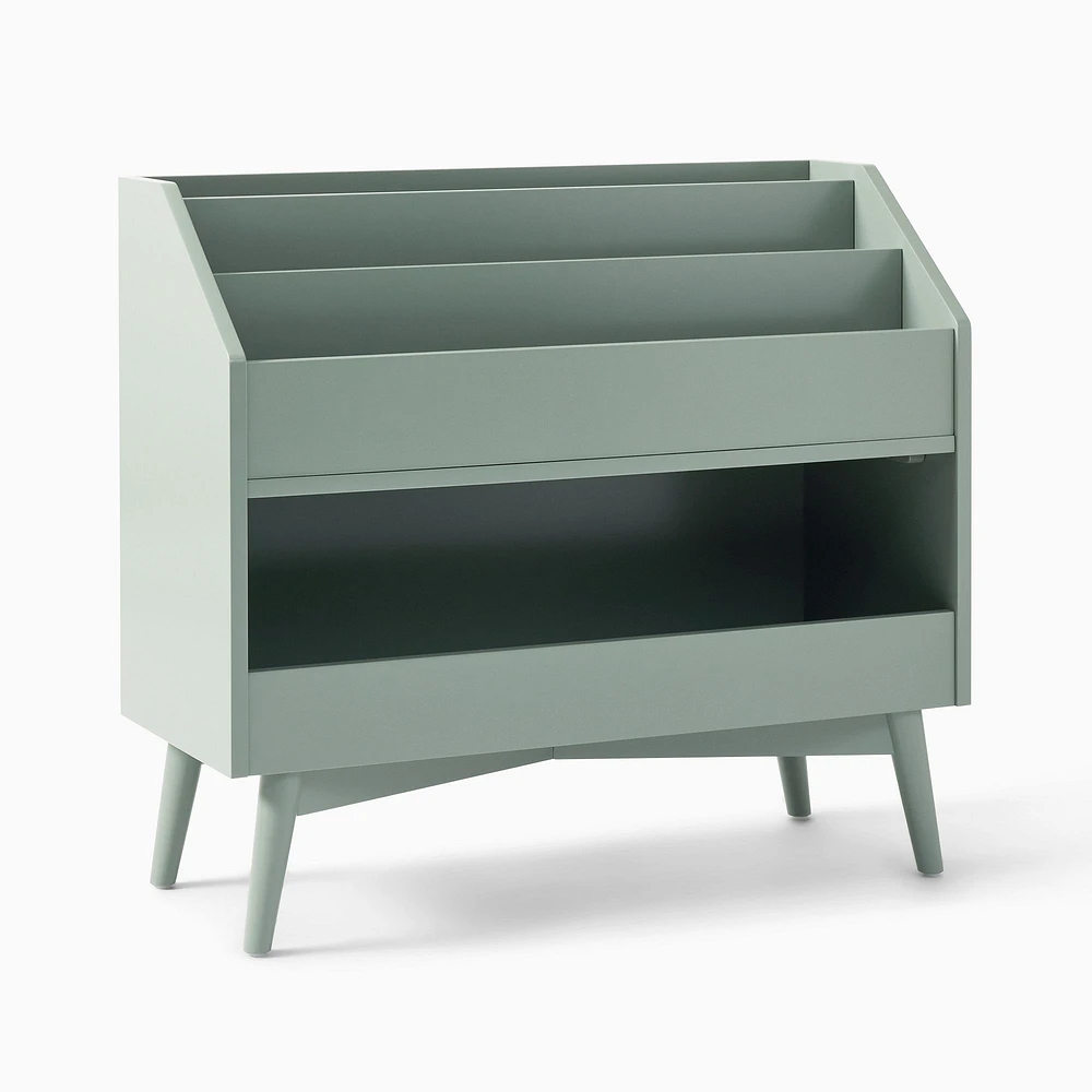 Mid-Century Toy Dump w/ Bookrack | West Elm