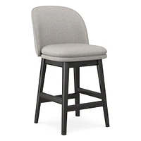 Wayne Swivel Armless Bar & Counter Stools | West Elm