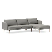 Auburn 2-Piece Chaise Sectional (107") | West Elm