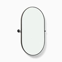 Metal Frame Pivot Mirror - Pill | West Elm