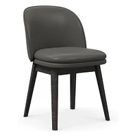 Wayne Leather Side Dining Chair | West Elm