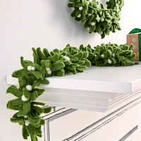 Felt Mistletoe Garland | West Elm