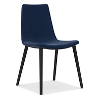 Slope Upholstered Dining Chair - Wood Legs | West Elm