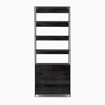 Industrial Modular Open & Closed Storage (33") | West Elm