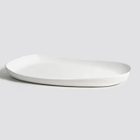 Stoneware Long Serving Platter - Matte Black